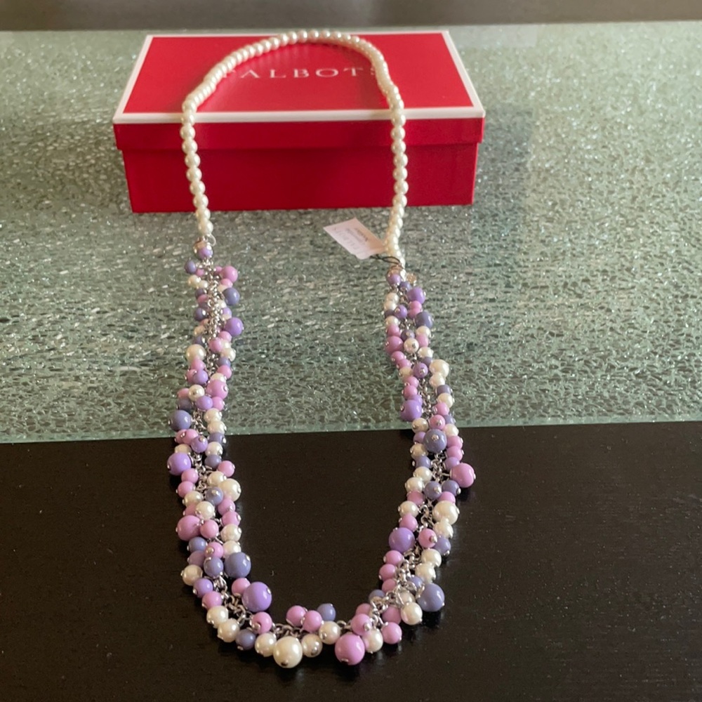 Talbots long Convertible Necklace (NWT)